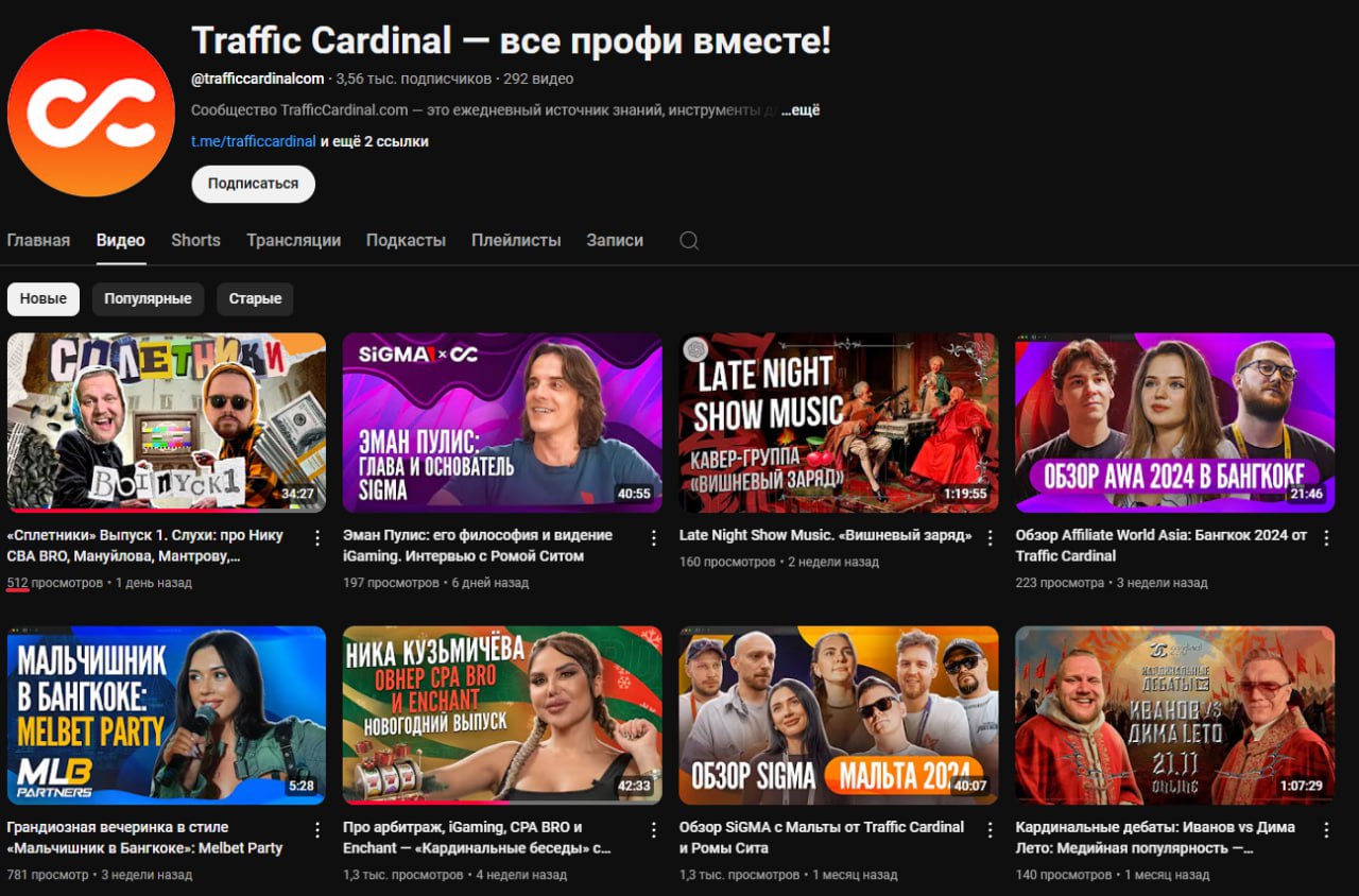 Медиа из публикации канала Affiliate Inside | .Aff 🃏