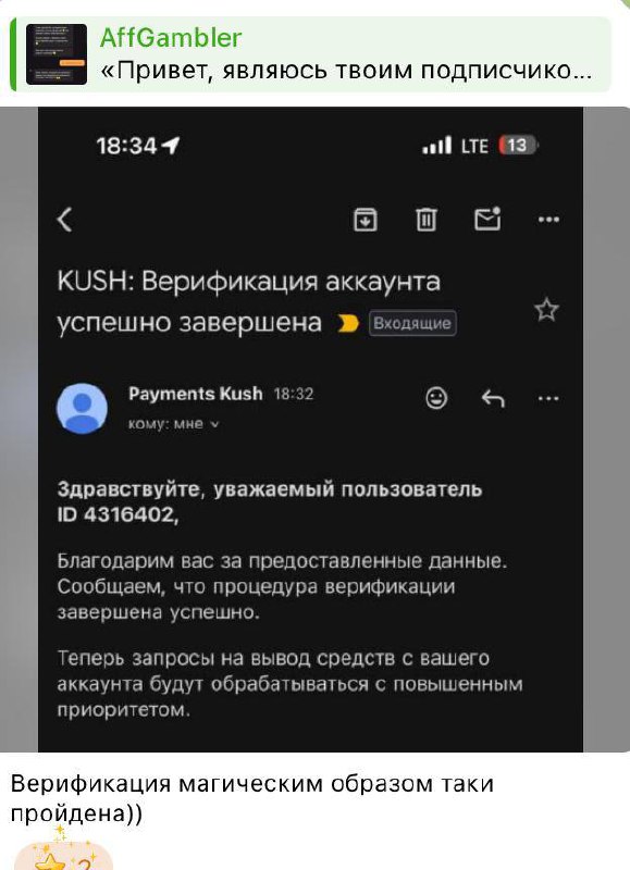 Медиа из публикации канала Affiliate Inside | .Aff 🃏